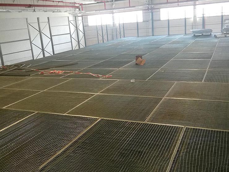 Press-locked Steel Grating Projects